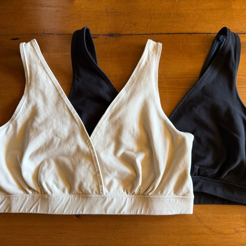 2 Bras - Organic Cotton Of an Origin Maternity Nursing